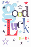 The essence of warm encouragement and vibrant optimism leaps from this bold, cheerful good luck card, a perfect match for Earlsfield's welcoming character. The phrase 'Good Luck' is playfully arranged in a medley of fonts and hues-oversized pastel blue cascading beside expressive red, lively moss green, and sumptuous purple-each letter giving the sense of an artist expertly mixing pigments at a neighbourhood studio. Pops of navy, soft lilac, and radiant lime shimmer across the pearl-white background, with a constellation of stars scattered throughout, evoking dreams of starry nights from the banks of the River Wandle. The card's texture is pleasingly smooth-a tactile experience reminiscent of freshly pressed paper one discovers at Earlsfield's favorite stationery shops. This is the sort of card you'd tuck into someone's hand before a big dance recital at the local community centre, or an important life transition, carrying with it a tangible sense of belief and heartfelt optimism. The design captures not just a wish, but the electric possibility that defines Earlsfield itself-a small, magical token of support, ready to inspire someone as they step out toward their brightest new beginning.